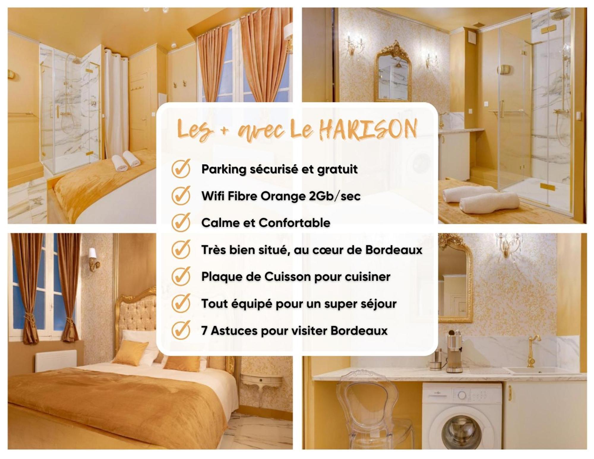 Appartement Self Checkin - Parking - Wifi Fibre - City Center - Le Harison By Superbordeaux Extérieur photo